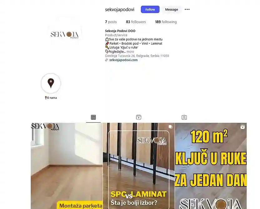 Sekvoja blog – Sekvoja Podovi sada i na Instagramu – pogledajte naše radove uživo